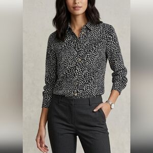 Apart 🖤 Black and White Women's Tunic Top